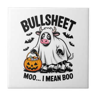 Carreau halloween cow