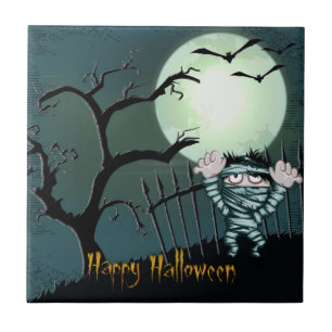 Carreau Halloween effrayant