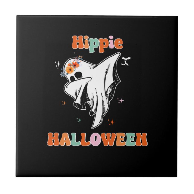 Carreau Halloween hippie (Devant)