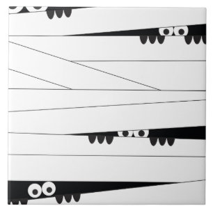 Carreau Halloween Peeking maman