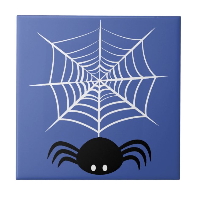 Carreau Halloween Spider Web (Devant)