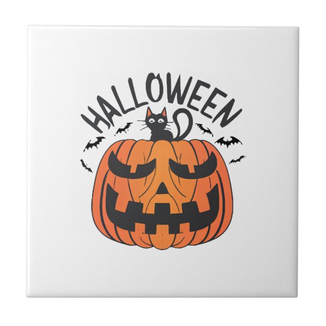 Carreau Halloween vintage  (Devant)