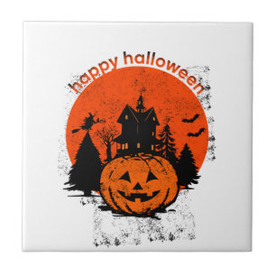 Carreau Halloween vintage Joyeux Halloween 2