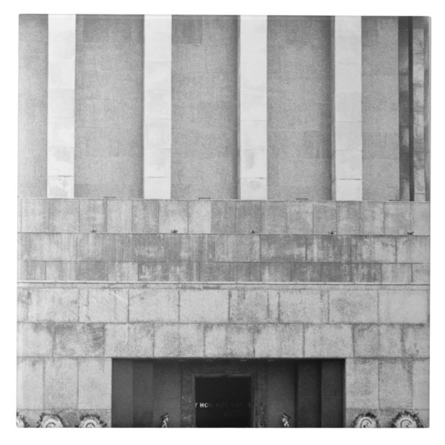 Carreau Hanoï Viêt Nam, Mausolée de Hô Chi Minh (Devant)
