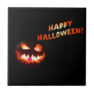 Carreau HAPPY HALLOWEEN - Jack-O-Lantern