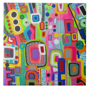 Carreau Happy Place 6 x 6 Carrelage en céramique