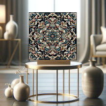 Harmonie dans la symétrie : un chef-d'oeuvre géomé