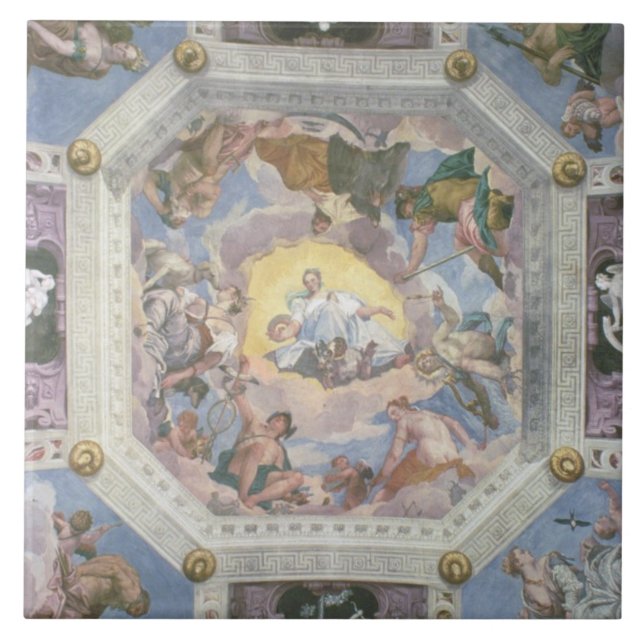 Carreau Harmonie universelle, ou amour divin, du ceilin (Devant)