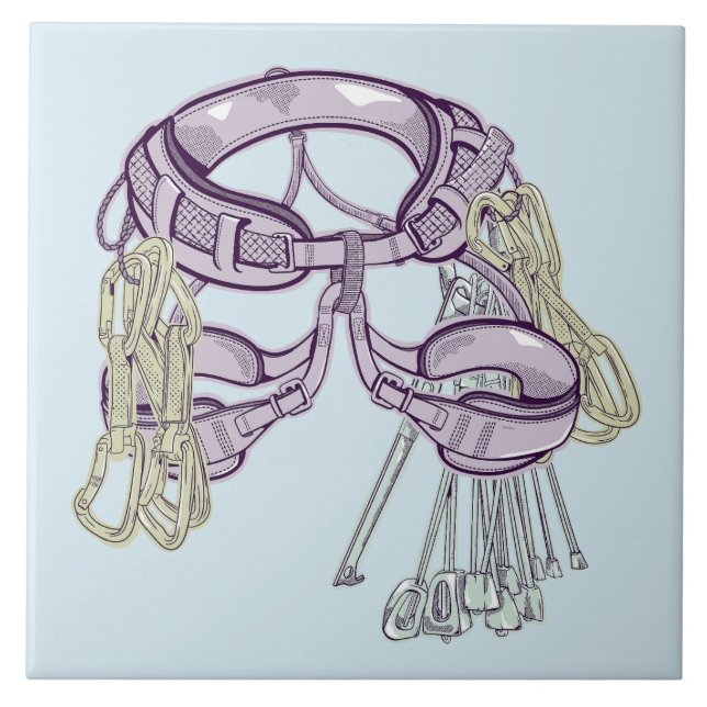 Carreau harnais et équipement escalade de commerce (Devant)