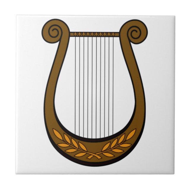 Carreau Harpe irlandaise (Devant)