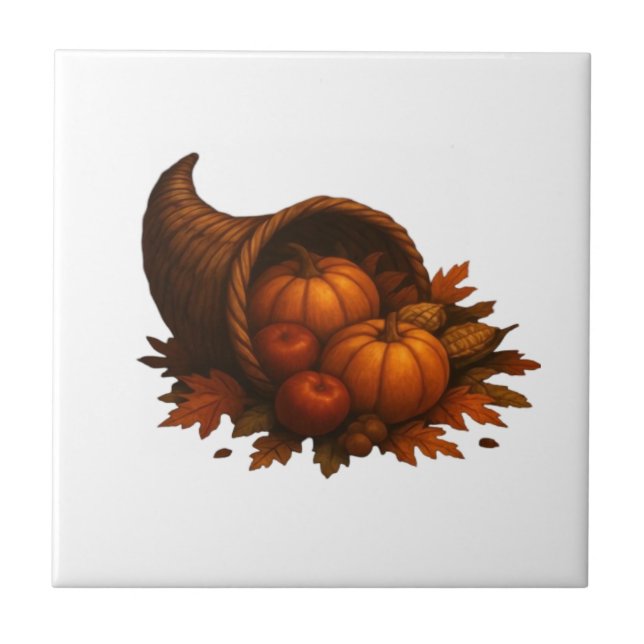 Carreau Harvest Cornucopia Glow Oversized T-Shirt.png (Devant)