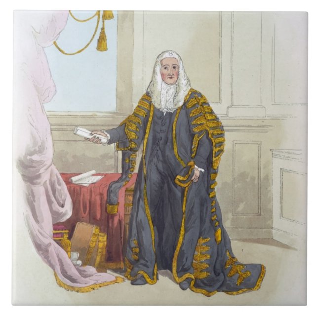 Carreau Haut-parleur de la Chambre des communes, du (Devant)