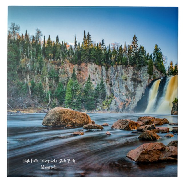 Carreau Hautes Chutes, Parc Tettegouche, Minnesota (Devant)