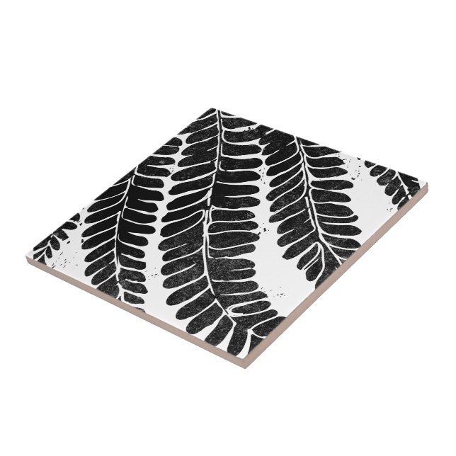 Carreau Hawaiian Haole Koa- leucaena feuille (Côté)