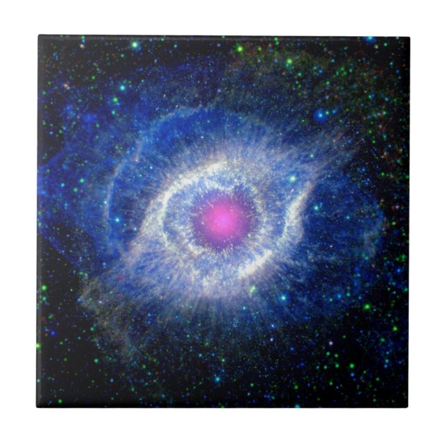 Carreau Helix Nebula Œil ultraviolet de Dieu Photo de l'es (Devant)