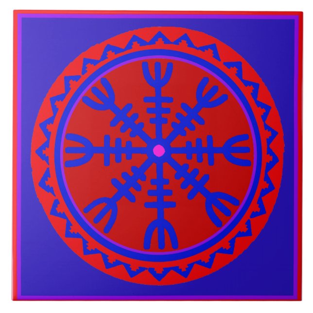 Carreau Helm of Awe Tile (Devant)