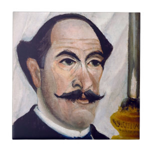 Carreau Henri Rousseau - Autoportrait