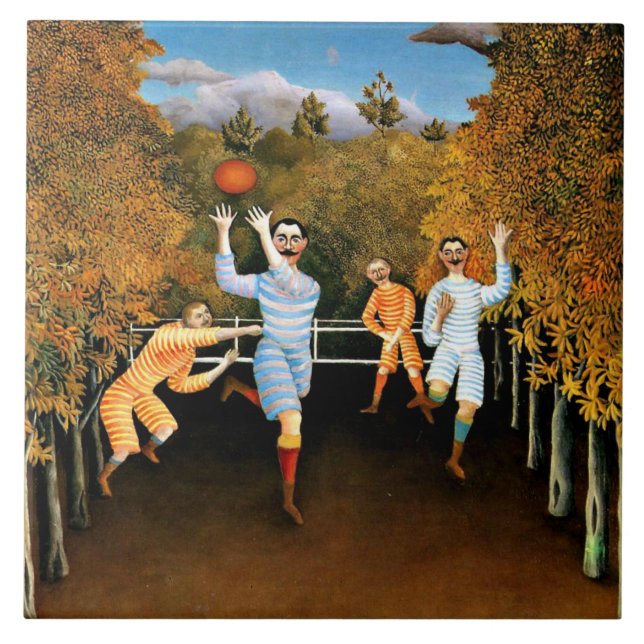 Carreau Henri Rousseau - Football (Devant)