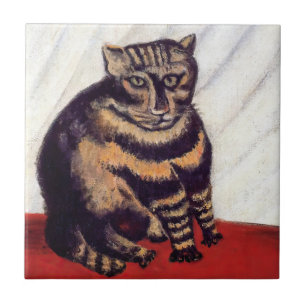 Carreau Henri Rousseau - Le Chat Tigre