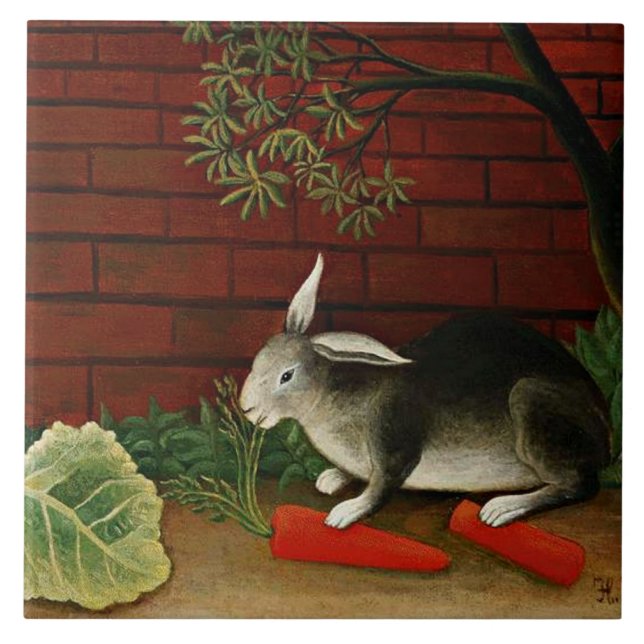 Carreau Henri Rousseau - Rabbit (Devant)