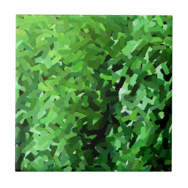 Carreau Herbe verte en relief #0448 (Devant)