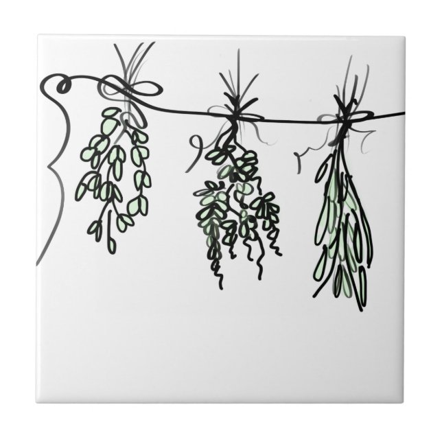 Carreau Herbes de jardin (Devant)