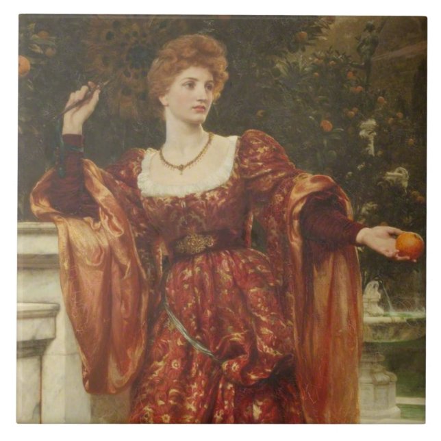 Carreau Hespérie (par Frank Dicksee) (Devant)