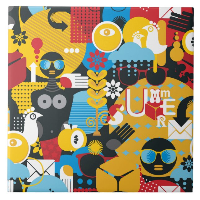 Carreau Heure d'été (Devant)