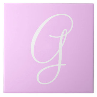 Carreau Hex ffccff Numéro de couleur Monogramme Carrelage