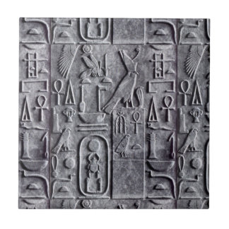 Carreau Hiéroglyphes égyptiens Symb Egypte d'Egyptology de