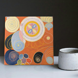 Carreau Hilma Af Klint JEUNESSE Les Dix Plus Grands N° 3