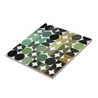 Carreau Hip demi-cercles Abstraits Fusion industrielle Art