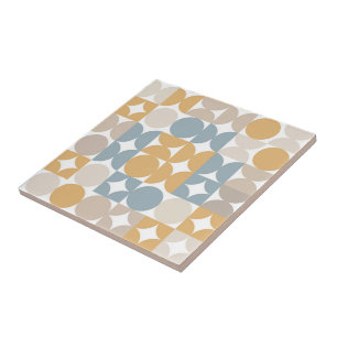 Carreau Hip demi-cercles Abstraits Fusion industrielle Art