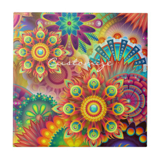 Carreau Hippie Super Techno Psychedelic Thunder_Cove