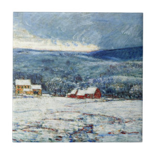 Carreau Hiver dans les collines du Connecticut (par Childe