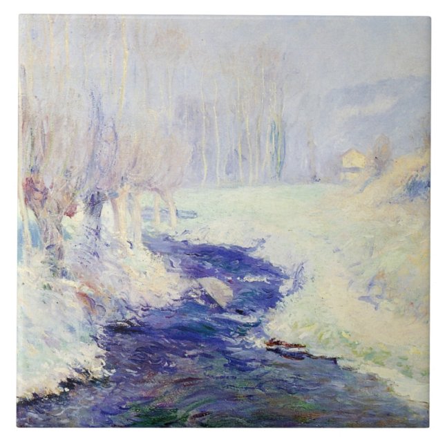 Carreau Hiver (par Guy Rose) (Devant)
