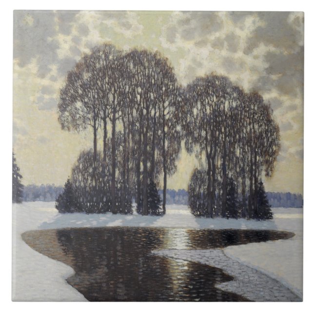 Carreau Hiver (par Vilhelms Purvitis) (Devant)