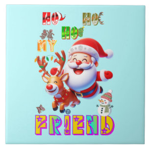 Carreau Ho Ho Ho Mon Cher Ami