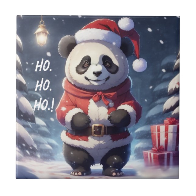 CARREAU HO.HO.HO PÈRE NOËL PANDA (Devant)