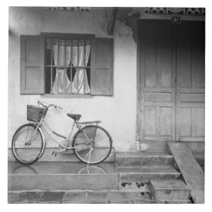 Carreau Hoi An Vietnam, Maison avec Bicyclette