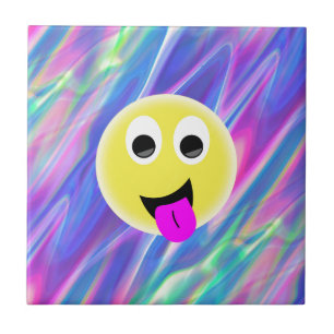 Carreau hologramme émoji
