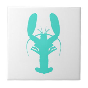 Carreau Homard du littoral turquoise