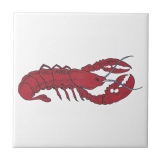 Carreau Homard vintage