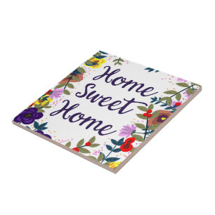 Carreau Home Sweet Home Floral Reef