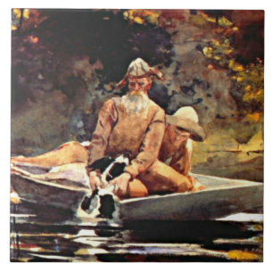 Carreau Homer - Après la chasse