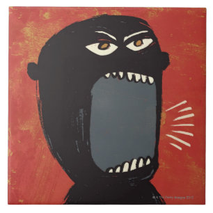 Carreau Homme fâché sale