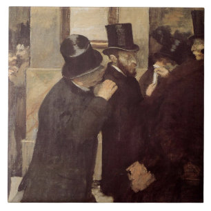 Carreau Hommes riches à la bourse des Stocks (par Edgar De