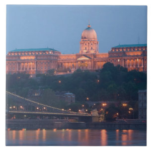 Carreau HONGRIE, Budapest : Pont Szechenyi (à chaînes),
