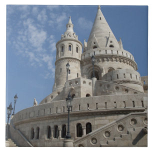 Carreau Hongrie, ville capitale Budapest. Buda, Château 2