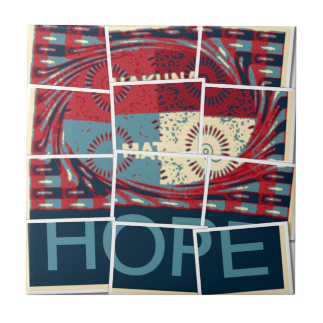 Carreau Hope Be The Miracle Beautively Inspirational (Devant)